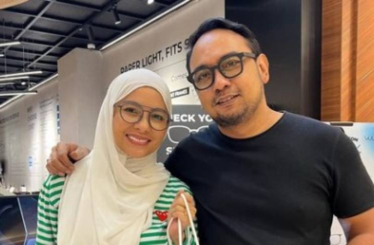 Meisya Siregar dan suami [Instagram]