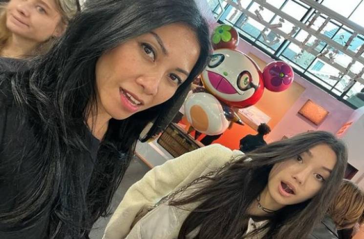 Anggun C Sasmi dan putrinya, Kirana Cipta Montana Sasmi [Instagram/Anggun_cipta]