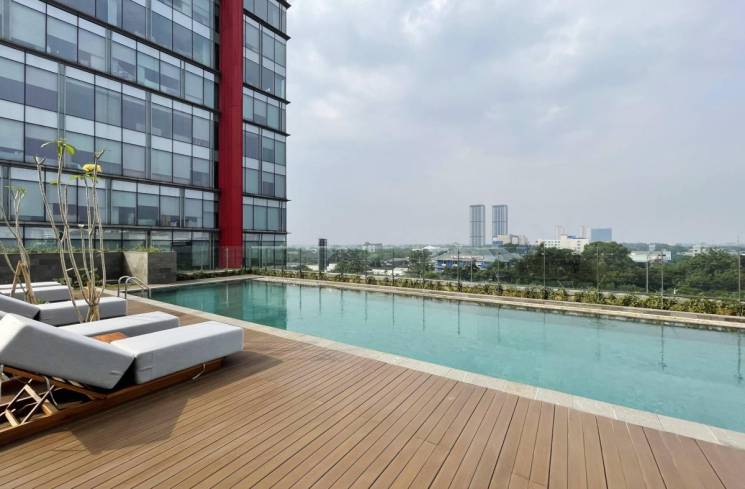 Kolam renang Ra Suites Simatupang. (Foto: Dok, Ra Suites Simatupang)