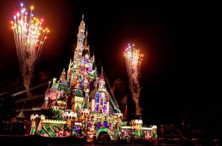 Castle of Magical Dreams di Hong Kong Disneyland, destinasi favorit anak-anak.  (Foto: Dok. Discover Hong Kong)