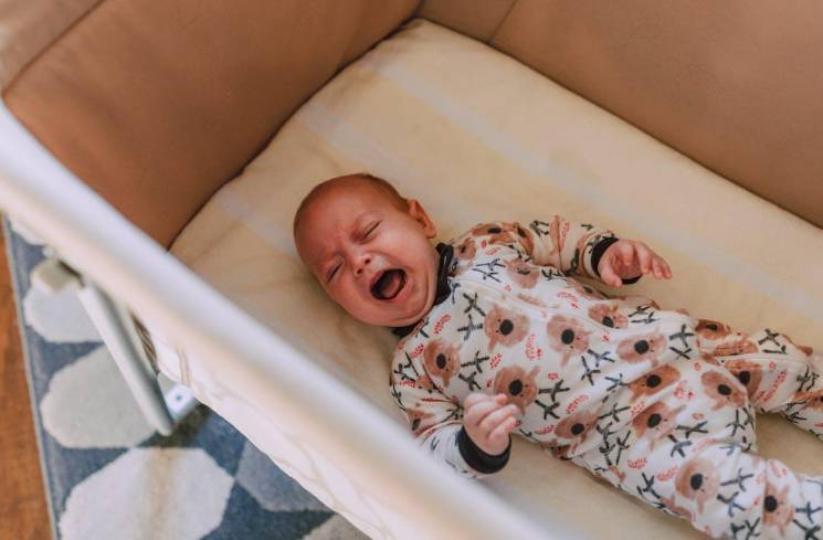 Foto: Ilustrasi bayi menangis (pexels/Rodnae Production)