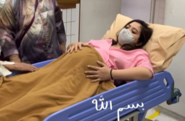 Tasya Kamila saat akan melahirkan anak keduanya. [Akun Instagram tasyakamila]