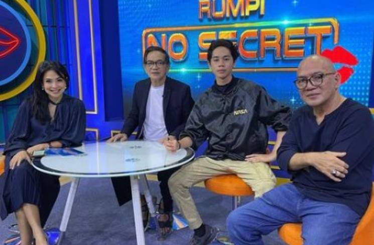 Ray Sahetapy jadi bintang tamu dalam acara talkshow di salah satu televisi. (Akun IG raysahetapy)