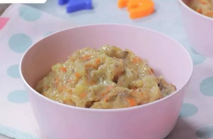 Resep MPASI: Bubur Kentang Hati Ayam. (Foto: Endues TV)