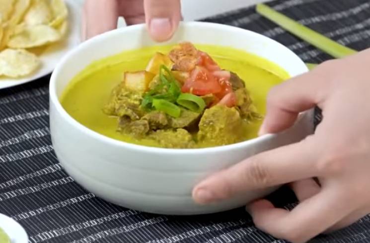 Resep Soto Daging Santan Kuning. (Foto: Dapur Umami)