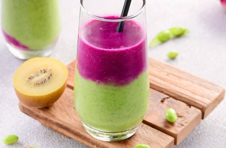 Resep Smoothie Edamame bisa dijadikan menu untuk buka puasa. (Foto: Instagram/@edashi.edamame)