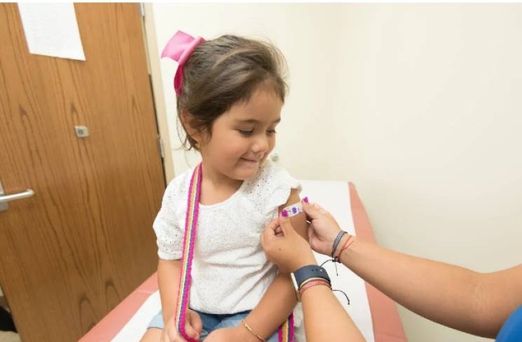 Ilustrasi imunisasi anak. (Foto: Pexels/CDC)