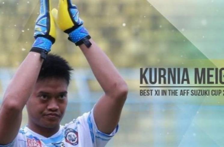 Mantan kiper Timnas sepak bola Indonesia, Kurnia Meiga. (Foto: Instagram/@egahermansyah)