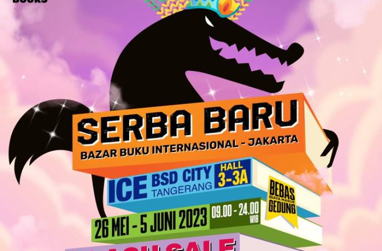 Bazar Buku Internasional “Big Bad Wolf Books” (BBW) di ICE BSD, Tangerang Selatan.