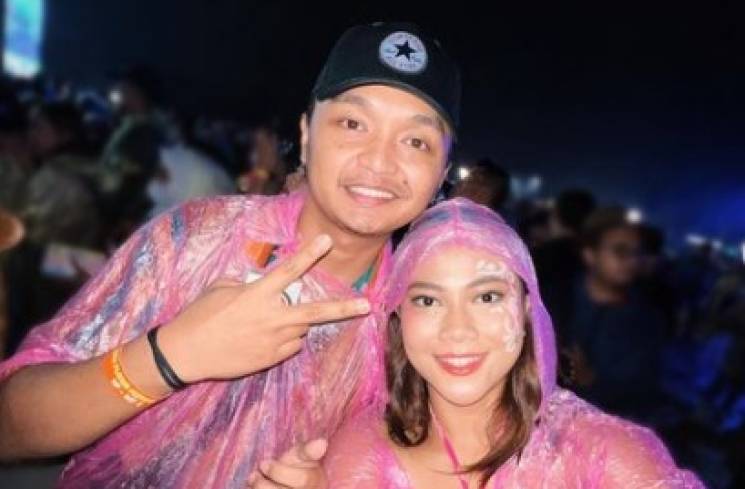 Hanum Mega dan suaminya, Achmad Herlambang [Instagram]