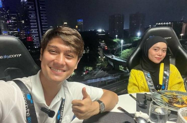 Rizky Billar dan istrinya, Lesti Kejora [Instagram]